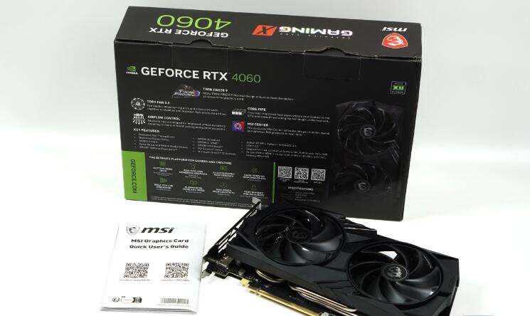 MSI GeForce RTX4060 GAMING X 8GB评测开箱