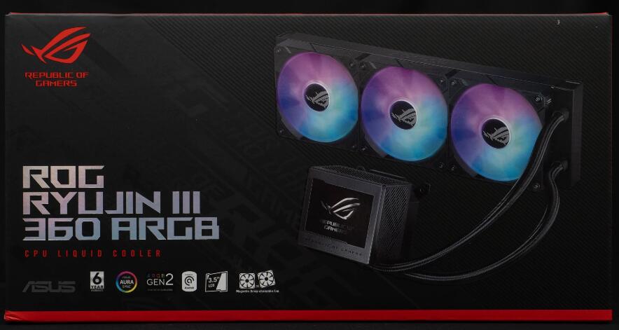 ROG RYUJIN III 360 ARGB一体式水冷散热器开箱评测 ROG RYUJIN III 360 ARGB一体式水冷散热器开箱评测