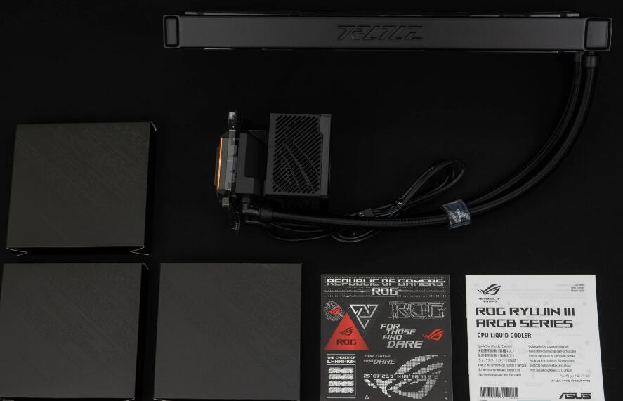 ROG RYUJIN III 360 ARGB一体式水冷散热器开箱评测 ROG RYUJIN III 360 ARGB一体式水冷散热器开箱评测
