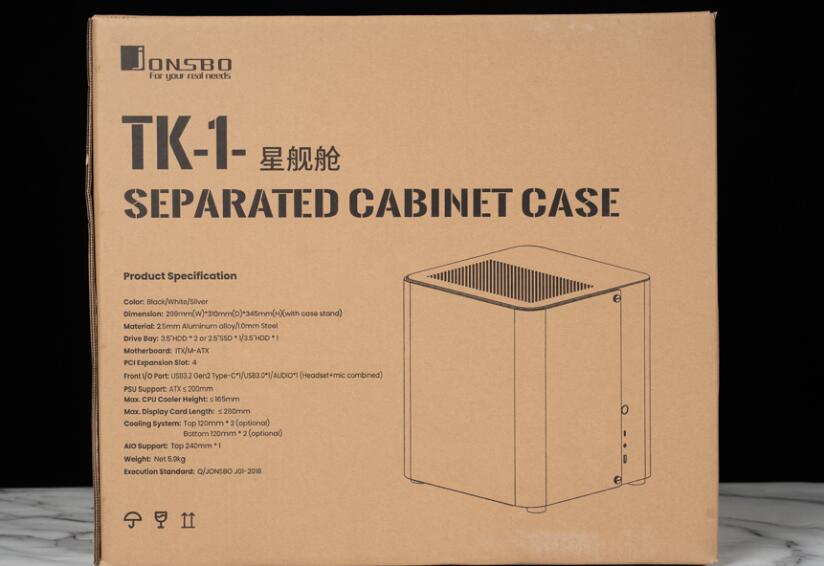乔思伯TK-1 M-ATX机箱开箱评测