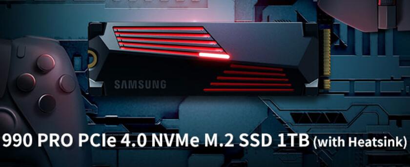 SAMSUNG 990 PRO PCIe 4.0 NVMe M.2 SSD 1TB开箱评测