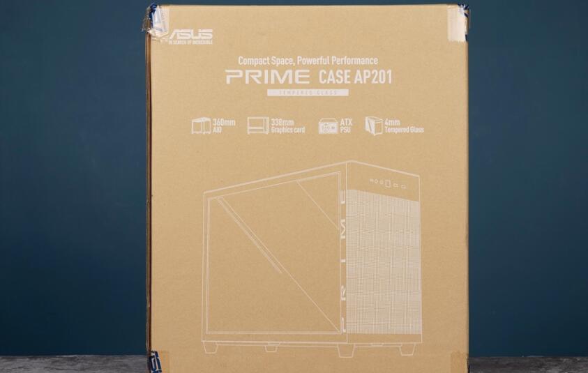 ASUS Prime AP201钢化玻璃版本机箱开箱 ASUS Prime AP201钢化玻璃版本机箱开箱