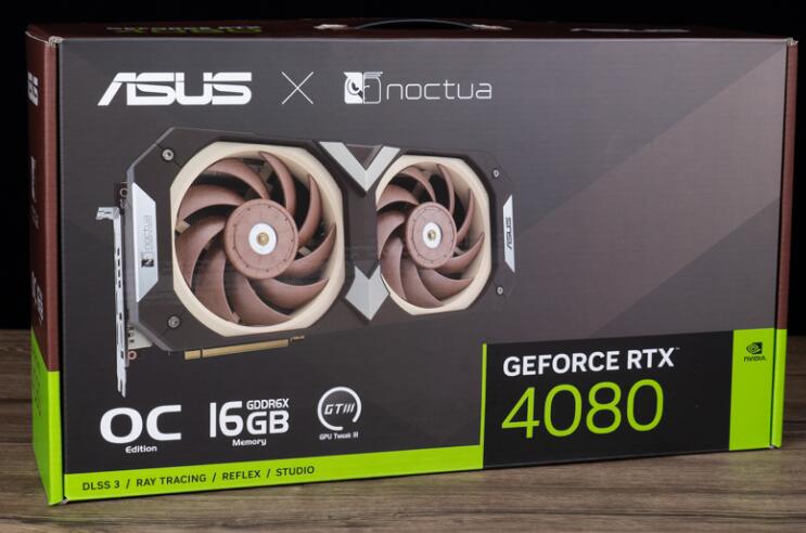 ASUS GeForce RTX4080 16GB GDDR6X Noctua OC显卡开箱评测