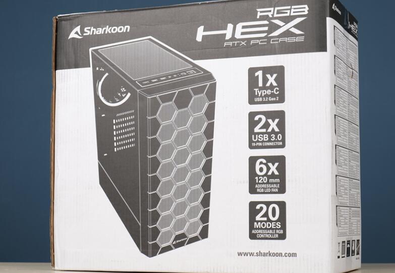 Sharkoon RGB Hex机箱开箱