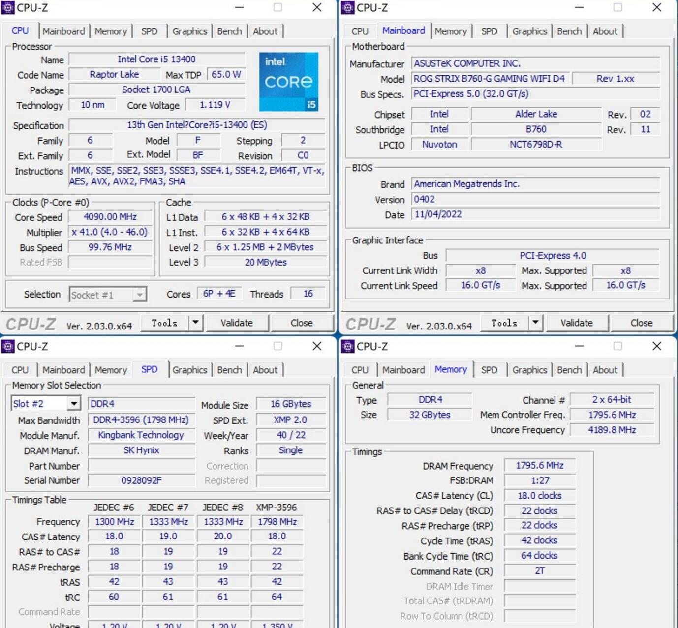 i5 13400满载功耗多少w