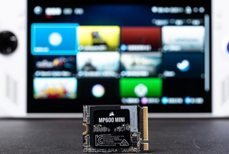 Corsair MP600 MINI 1TB M.2 2230 NVMe SSD开箱评测