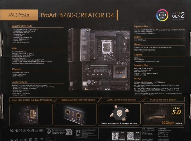 ASUS ProArt B760-CREATOR D4主板开箱评测