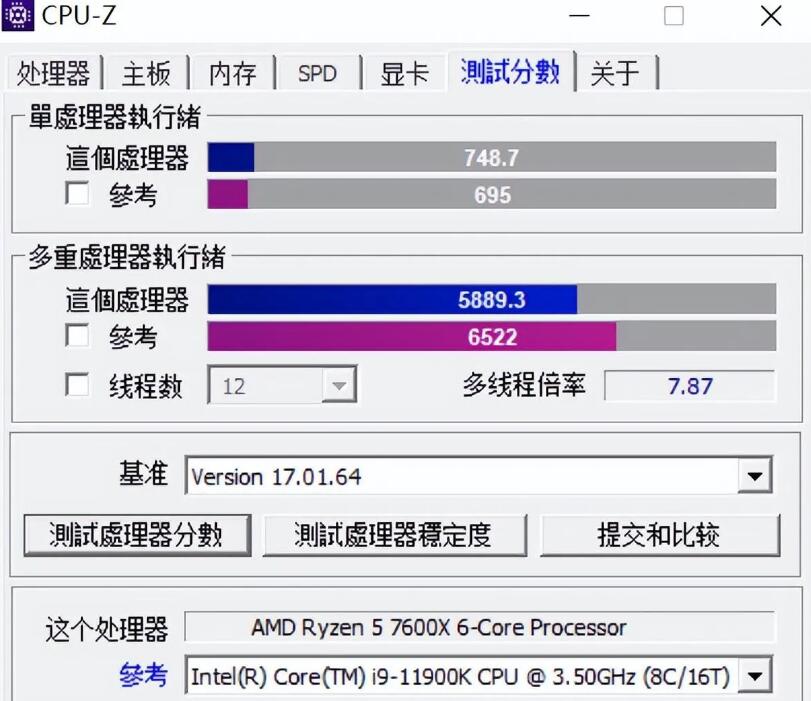R5 7600和R5 7600X性能差距有多大？怎么选？
