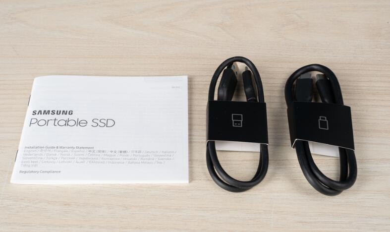 三星T9移动固态硬盘开箱评测