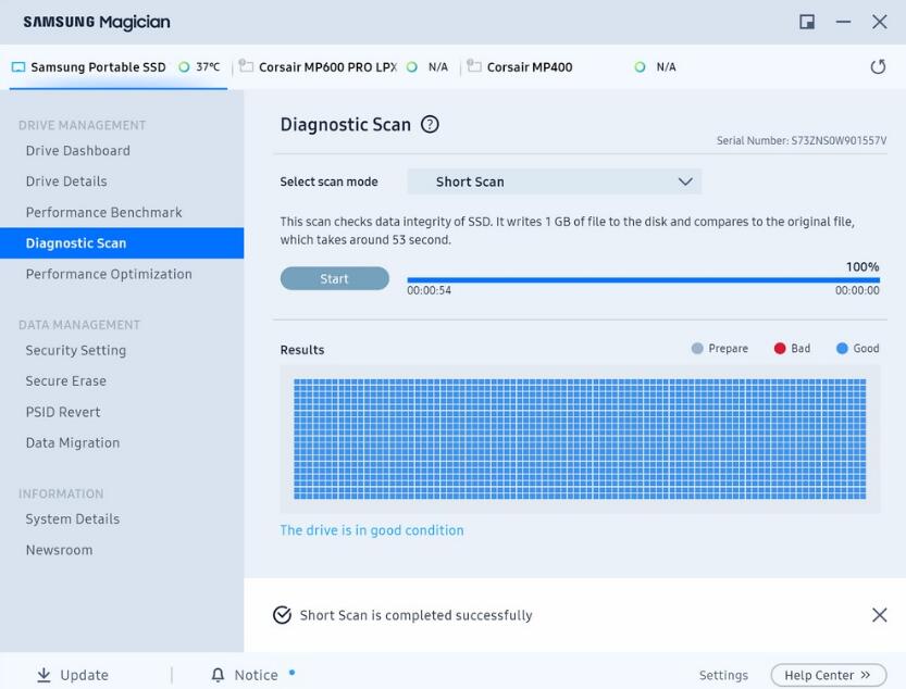 三星T9移动固态硬盘开箱评测