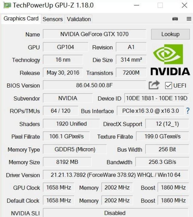 GTX1070相当于什么水平？能玩什么游戏？