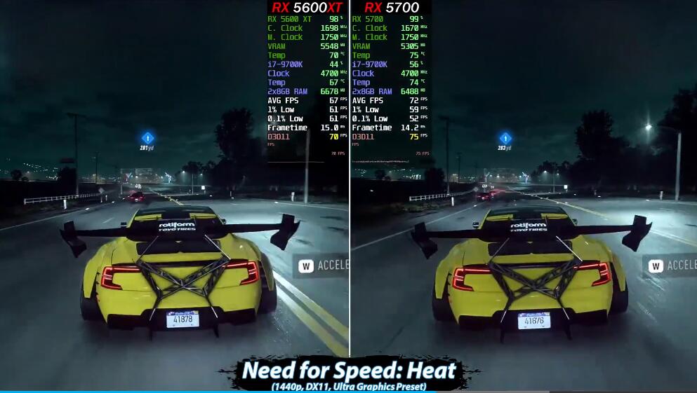 RX5600XT和RX5700哪个好？性能差多少？