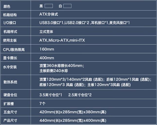 航嘉s980龙卷风风扇几个正页反页