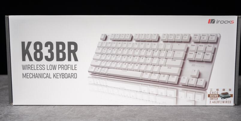 艾芮克irocks K83BR机械键盘开箱评测