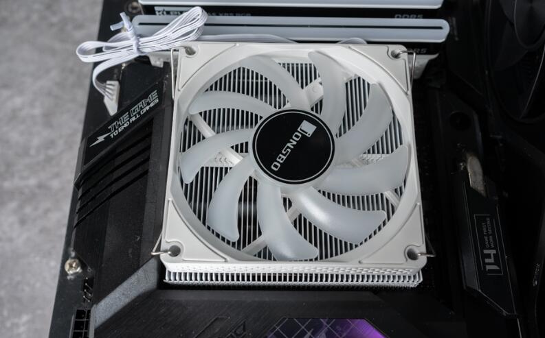 JONSBO乔思伯HX4170D薄型下吹式散热器开箱评测
