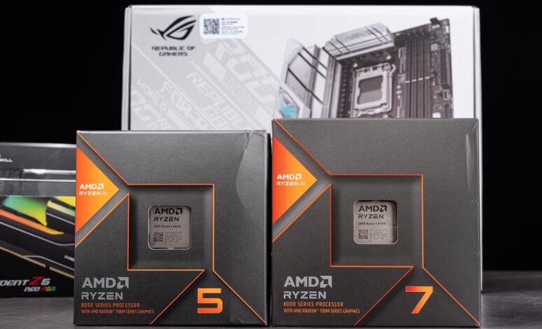 AMD Ryzen 8700G和8600G开箱评测 AMD Ryzen 8700G和8600G开箱评测