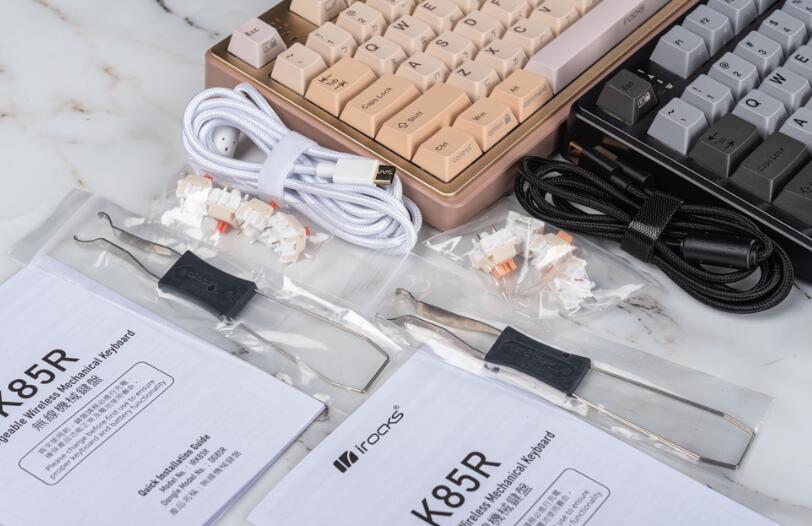 iRocks K85R无线机械式键盘开箱评测 iRocks K85R无线机械式键盘开箱评测
