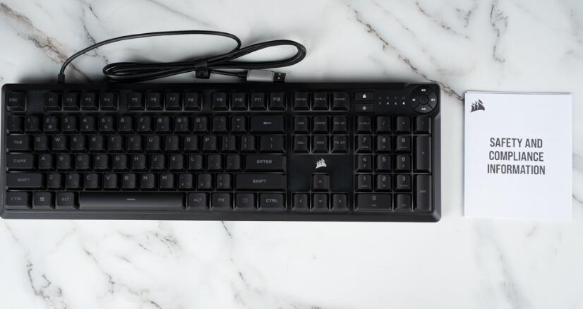 海盗船CORSAIR K55 CORE键盘开箱评测 海盗船CORSAIR K55 CORE键盘开箱评测
