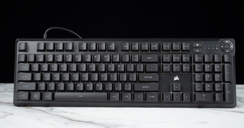 海盗船CORSAIR K55 CORE键盘开箱评测 海盗船CORSAIR K55 CORE键盘开箱评测