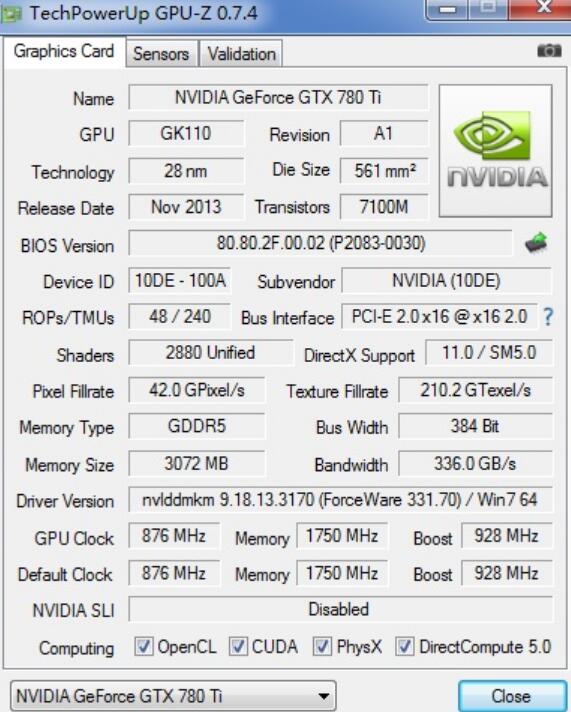 GTX780Ti相当于什么显卡？能玩什么大型游戏？