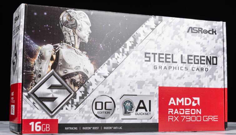 ASRock RX7900GRE Steel Legend开箱评测