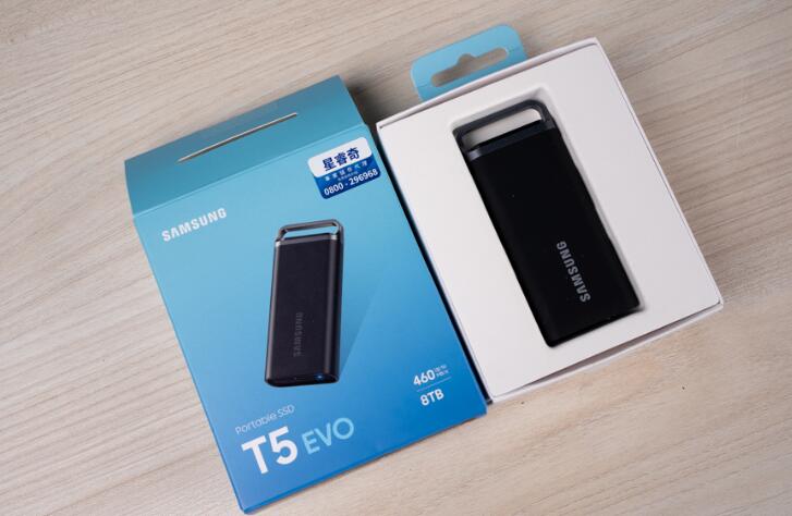 三星T5 EVO移动固态硬盘开箱评测