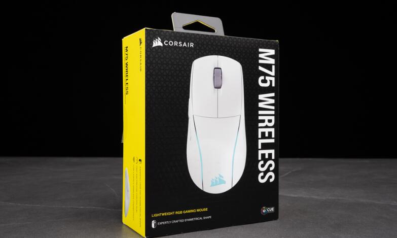 CORSAIR M75 WIRELESS RGB轻量三模电竞游戏鼠标开箱