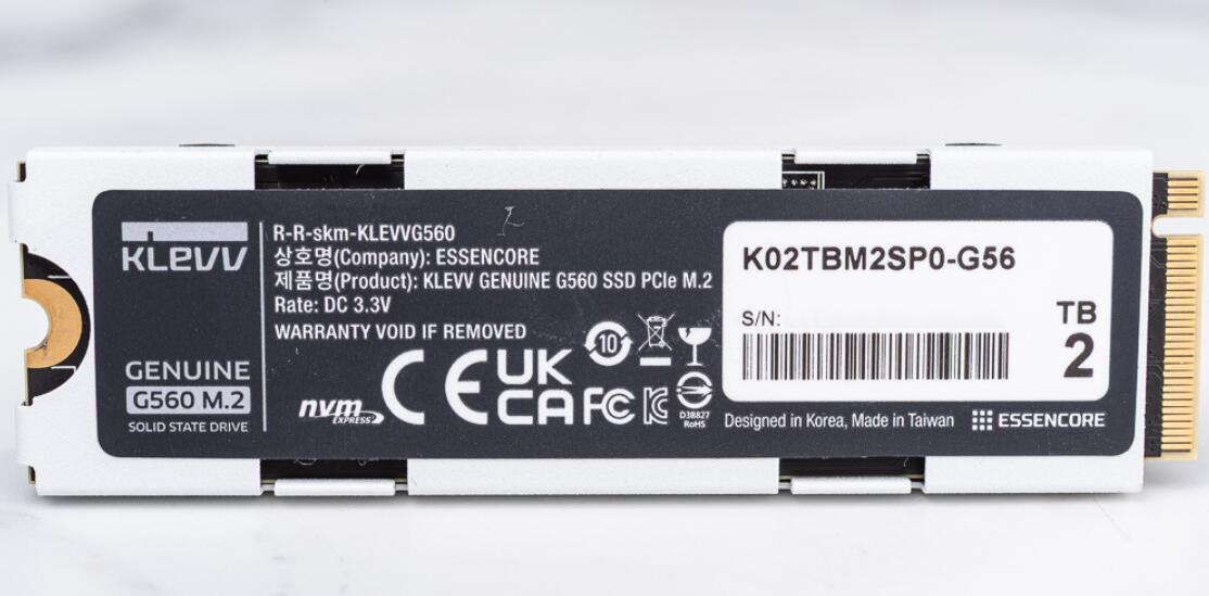 科赋GENUINE G560 2TB开箱评测,14GB/s读速 科赋GENUINE G560 2TB开箱评测,14GB/s读速