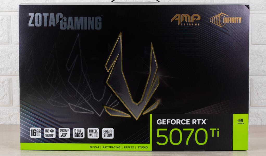 ZOTAC GAMING GeForce RTX 5070 Ti AMP EXTREME INFINITY显卡开箱评测 ZOTAC GAMING GeForce RTX 5070 Ti AMP EXTREME INFINITY显卡开箱评测