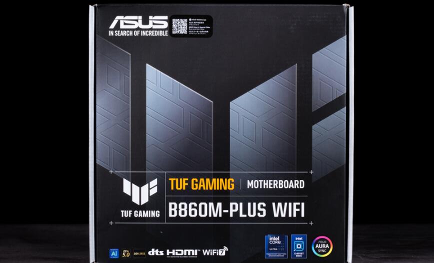 ASUS TUF GAMING B860M-PLUS WIFI主板开箱评测