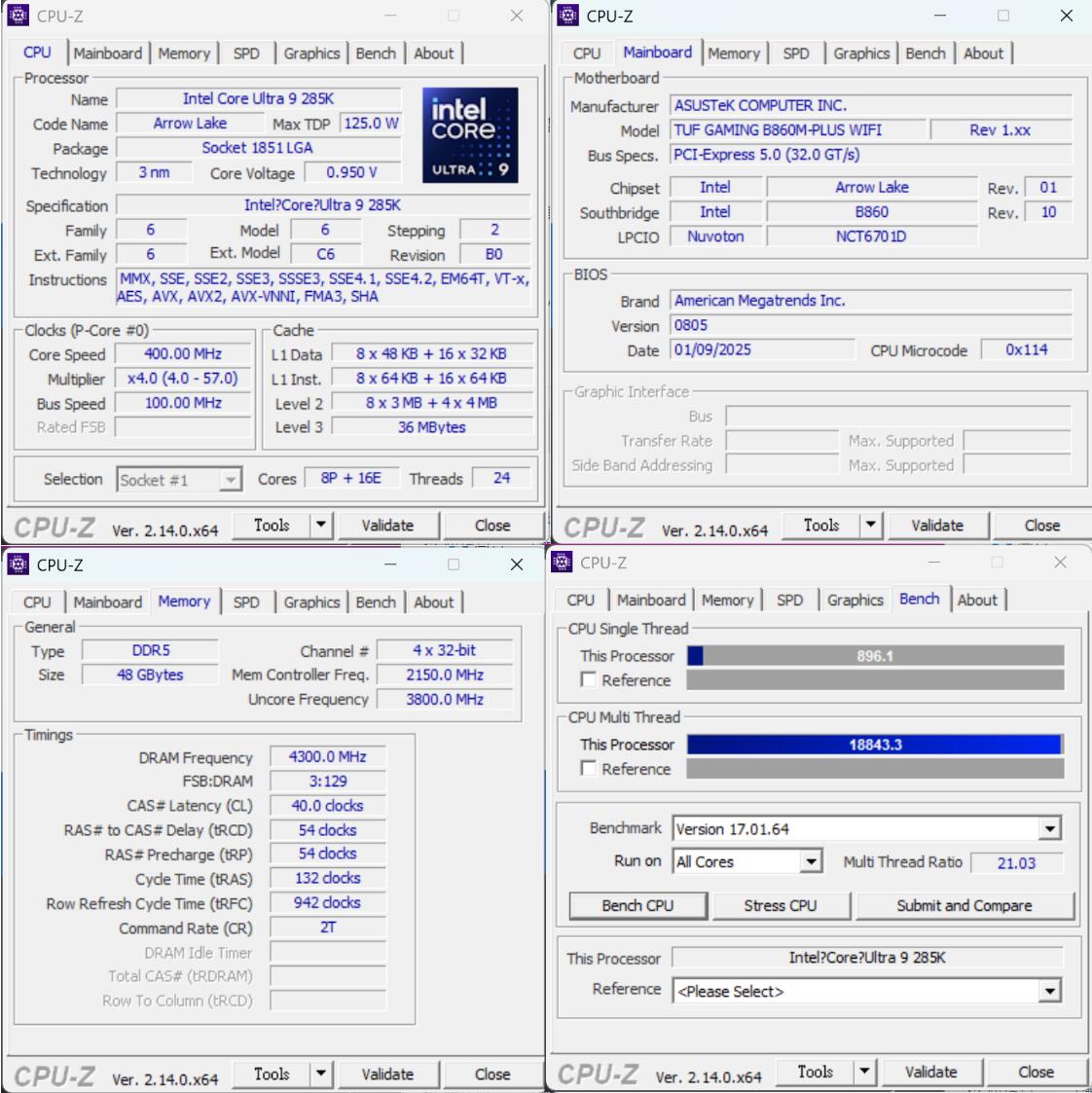 ASUS TUF GAMING B860M-PLUS WIFI主板开箱评测